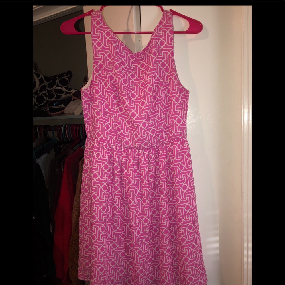 Pink dress